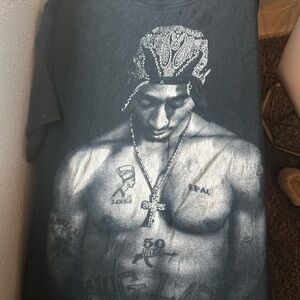 Men's Black Graphic T-Shirt